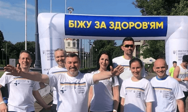 «Біжу за здоров’ям» з міністром