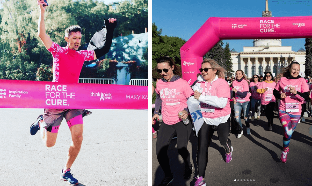 Забіг Race for the Cure в Україні #БіжуЗаНеї | Київ | 03.10.2021